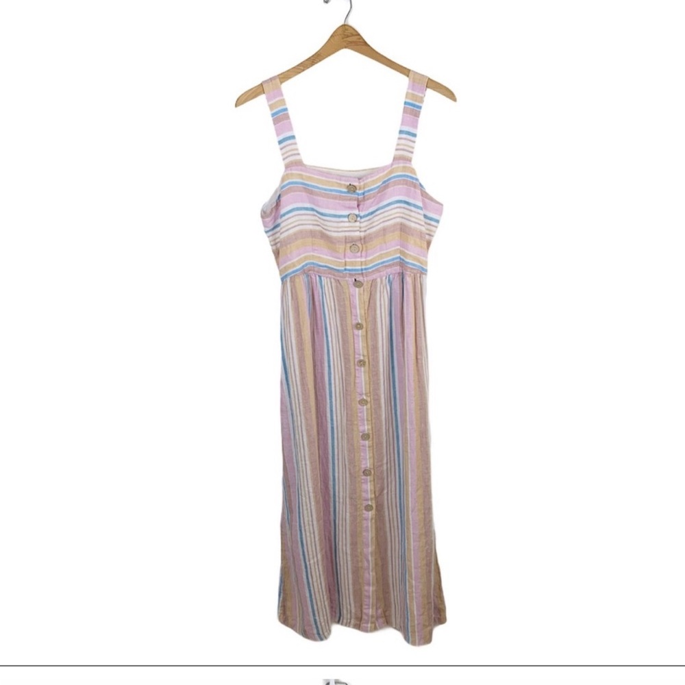 C&C California Multicolor Striped Maxi Dress - Picture 3 of 6